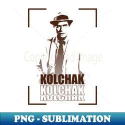KOLCHAK THE NIGHT STALKER IN SILHOUETTE - Premium Sublimation Digital Download - Instantly Transform Your Sublimation Projects