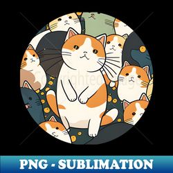 Cute Cat Be Happy Everyday - Cat Lover - Exclusive PNG Sublimation Download - Stunning Sublimation Graphics