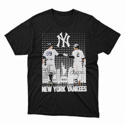 99 Aaron Judge And 2 Derek Jeter New York Yankees shirt