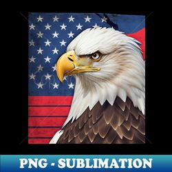 USA American Flag - Sublimation-Ready PNG File - Stunning Sublimation Graphics