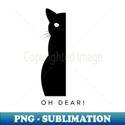 Black cat tshirts - PNG Transparent Digital Download File for Sublimation - Vibrant and Eye-Catching Typography