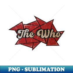 The Who - Red Diamond - Unique Sublimation PNG Download - Perfect for Personalization