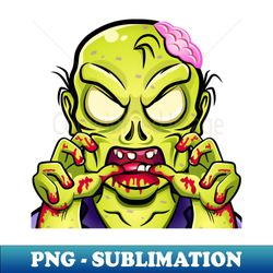 Walking zombie - Retro PNG Sublimation Digital Download - Perfect for Personalization