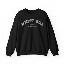 Chicago White Sox Comfort Premium Crewneck Sweatshirt, vintage, retro, men, women, cozy, comfy, gift