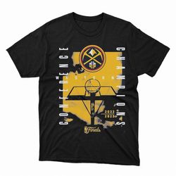 Denver Nuggets 2023 Western Conference Champions Free Throw Courtside T Shirt