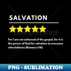 Salvation positive review meme white text - Premium Sublimation Digital Download - Perfect for Creative Projects