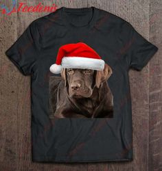 chocolate lab shirt labrador retriever dog christmas gift shirt, funny christmas shirts for family  wear love, share bea
