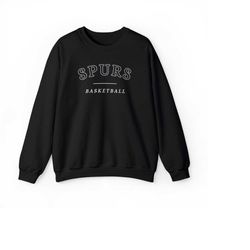 San Antonio Spurs Comfort Premium Crewneck Sweatshirt, vintage, retro, men, women, cozy, comfy