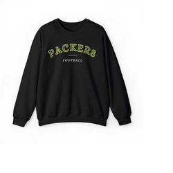 Green Bay Packers Comfort Premium Crewneck Sweatshirt, vintage, retro, men, women, cozy, comfy, gift