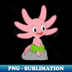 Axolotl Villager 2021 - High-Quality PNG Sublimation Download - Add a Festive Touch to Every Day