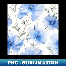 Watercolor Wildflower Chicory 2 - Unique Sublimation PNG Download - Spice Up Your Sublimation Projects