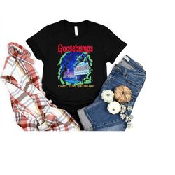 R.L.Stine Goosebumps Shirt, Horrorland Shirt, Halloween Party Tee, Nightmare Shirt, Halloween Shirt, Halloween Costumes
