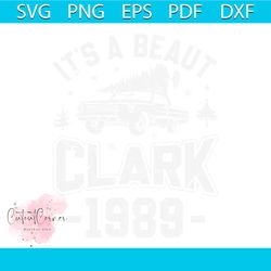 Its A Beaut Clark 1989 Griswold SVG Digital Cricut File