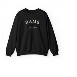 Los Angeles Rams Comfort Premium Crewneck Sweatshirt, vintage, retro, men, women, cozy, comfy, gift