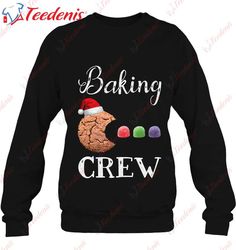 Christmas Baking Crew Gingerbread Cookie Eating Gumdrops T-Shirt, Funny Family Christmas Shirts Ideas  Wear Love, Share
