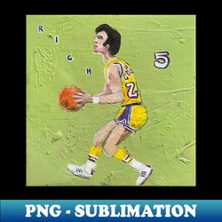 Gail Goodrich - Decorative Sublimation PNG File - Bring Your Designs to Life