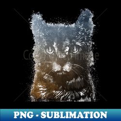 Kitty Cat cat - Vintage Sublimation PNG Download - Instantly Transform Your Sublimation Projects