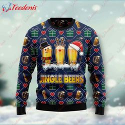 Christmas Beer Reindeer Ugly Christmas Sweater, Christmas Adult Sweaters  Wear Love, Share Beauty