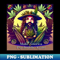 GROOVY HIPPY - Exclusive PNG Sublimation Download - Create with Confidence