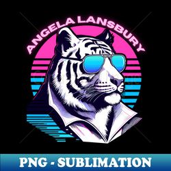 ANGELA LANSBURY  VAPOR WAVE - Artistic Sublimation Digital File - Perfect for Sublimation Mastery