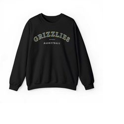Memphis Grizzlies Comfort Premium Crewneck Sweatshirt, vintage, retro, men, women, cozy, comfy, gift