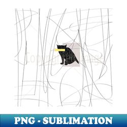 Lucky Kitten - The Cat - PNG Transparent Sublimation File - Stunning Sublimation Graphics