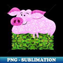 Funny pig - Exclusive Sublimation Digital File - Bring Your Designs to Life