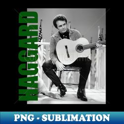 Merle Haggard  Merle Haggard Retro Aesthetic Fan Art  90s - Vintage Sublimation PNG Download - Instantly Transform Your Sublimation Projects