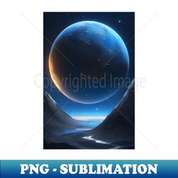 Planet and Earth - Premium PNG Sublimation File - Unleash Your Creativity