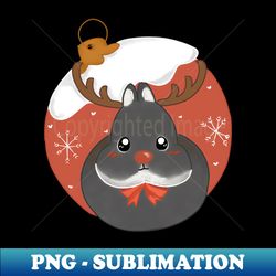 Sean Christmas Ball  Bunniesmee Christmas Edition - Modern Sublimation PNG File - Instantly Transform Your Sublimation Projects