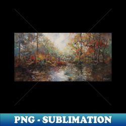 Wetland ecology - Sublimation-Ready PNG File - Transform Your Sublimation Creations