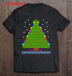 Christmas Chemistree Periodic Table Gift Shirt, Women Funny Christmas Shirts For Work  Wear Love, Share Beauty