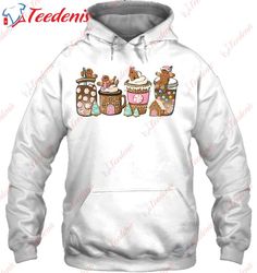 Christmas Coffee Gingerbread Latte Cute Men Women Children Shirt, Christmas Sweaters Mens Sale  Wear Love, Share Beauty