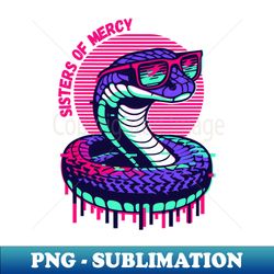 SISTERS OF MERCY - Retro PNG Sublimation Digital Download - Perfect for Personalization