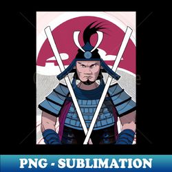 Samurai warrior warrior gift idea - Instant PNG Sublimation Download - Defying the Norms