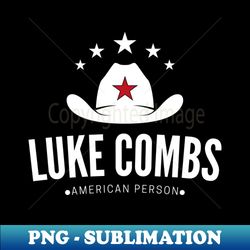 luke combs vintage hat logo - modern sublimation png file - add a festive touch to every day