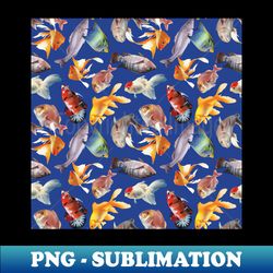 tropical fish pattern tropical fish - aesthetic sublimation digital file - stunning sublimation graphics