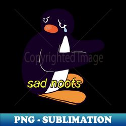 sad noot penguin meme  pingu - Vintage Sublimation PNG Download - Instantly Transform Your Sublimation Projects