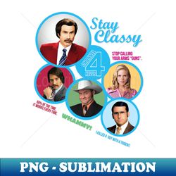 Anchorman Channel 4 News Team - Premium PNG Sublimation File - Capture Imagination with Every Detail