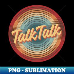 Talk Talk Vintage Circle - Professional Sublimation Digital Download - Revolutionize Your Designs