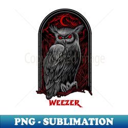 The Moon Owl Weezer - Special Edition Sublimation PNG File - Capture Imagination with Every Detail