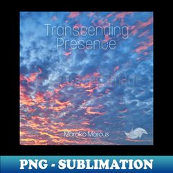 Transcending Presence Album Cover Art Minimalist Square Designs Marako  Marcus The Anjo Project Band - PNG Transparent Digital Download File for Sublimation - Bold & Eye-catching