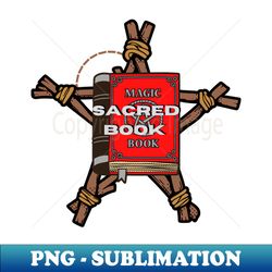 SACRED BOOK - Trendy Sublimation Digital Download - Bring Your Designs to Life