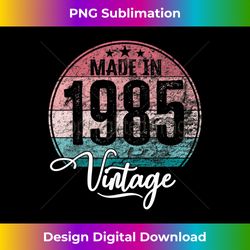 Birthday vintage birth year 1985 birthday bday - Edgy Sublimation Digital File - Ideal for Imaginative Endeavors