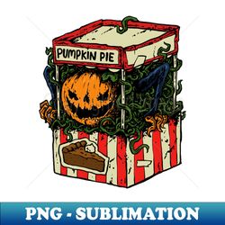 Pumpkin Pie - Vintage Sublimation PNG Download - Perfect for Creative Projects