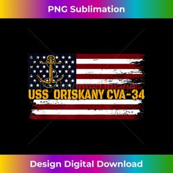Aircraft Carrier USS Oriskany CVA-34 Veteran Father's Day - Eco-Friendly Sublimation PNG Download - Animate Your Creative Concepts