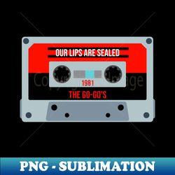 The Go-Gos Classic Retro Cassette - Special Edition Sublimation PNG File - Perfect for Creative Projects