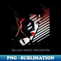 Yellow Magic Orchestra  --- 80s Aesthetic - High-Resolution PNG Sublimation File - Enhance Your Apparel with Stunning Detail