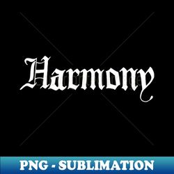 harmony - Elegant Sublimation PNG Download - Vibrant and Eye-Catching Typography