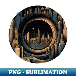 New york city - Vintage Sublimation PNG Download - Bring Your Designs to Life